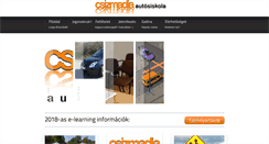 Desktop Screenshot of csizmadiaautosiskola.hu